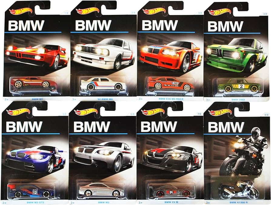 CARRO DE COLECCION HOT WHEELS MODELOS BMW